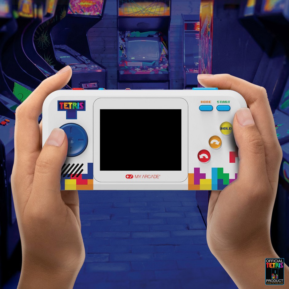 MY ARCADE POCKET PLAYER PRO TETRIS PORTABLE GAMING SYSTEM DGUNL-7028 Blue