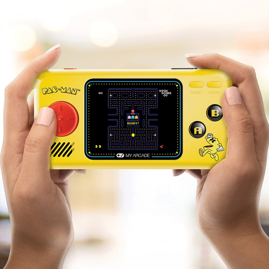 Κονσόλα Πολύχρωμη - My Arcade Pocket Player Pac-Man Portable Gaming System (3 Games In 1)