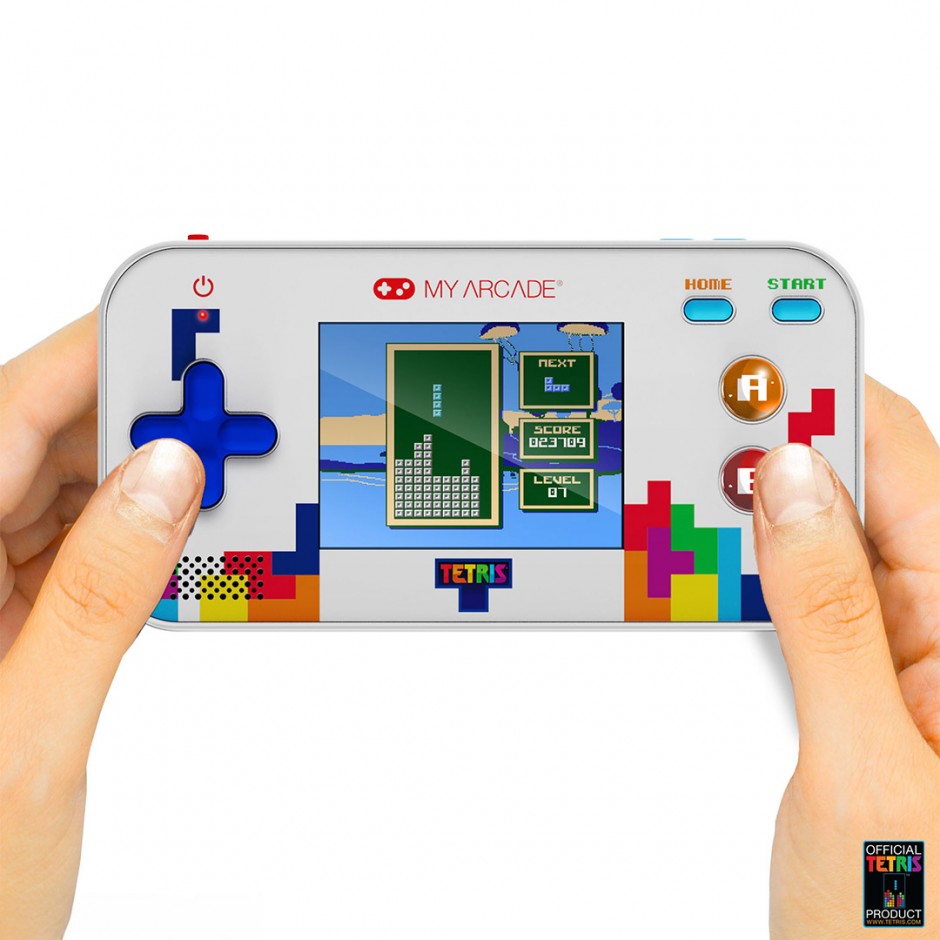 Κονσόλα Μπλε - My Arcade Gamer V Classic Tetris Portable Gaming System (201 Games In 1)