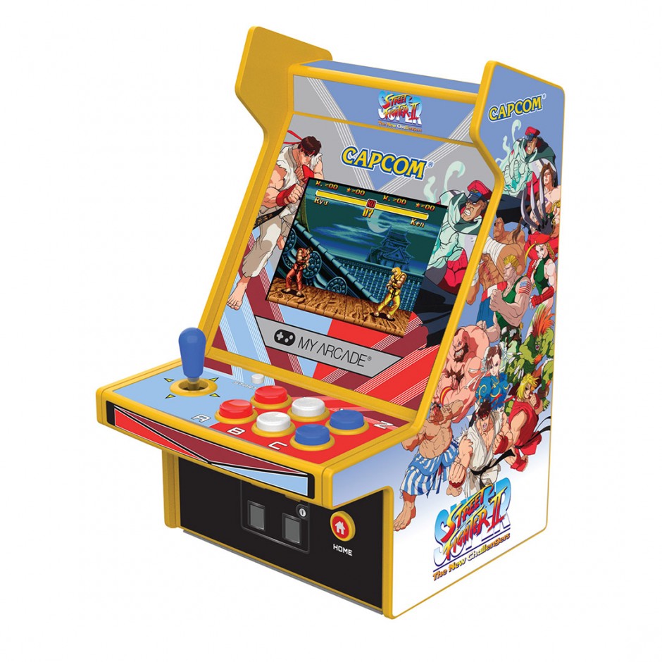 Φορητή Κονσόλα Πολύχρωμη - My Arcade Micro Player Pro 6.7" Super Street Fighter II Portable Retro Arcade (2 Games In 1)