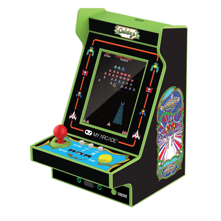 MY ARCADE NANO PLAYER PRO 4.8" GALAGA PORTABLE RETRO ARCADE (2 GAMES IN 1) DGUNL-4197 Colorful