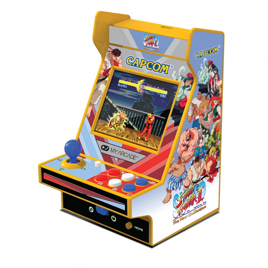 MY ARCADE NANO PLAYER PRO 4.8" SUPER STREET FIGHTER II PORTABLE RETRO ARCADE (2 GAMES IN 1) DGUNL-4184 Colorful
