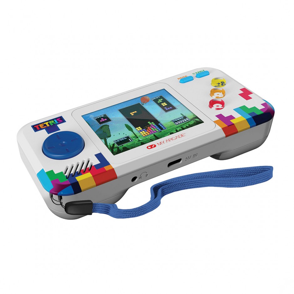 MY ARCADE POCKET PLAYER PRO TETRIS PORTABLE GAMING SYSTEM DGUNL-7028 Blue