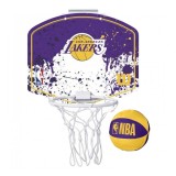 WILSON NBA TEAM MINI HOOP LA LAKERS ΜΙΝΙ WTBA1302LAL Purple Image 