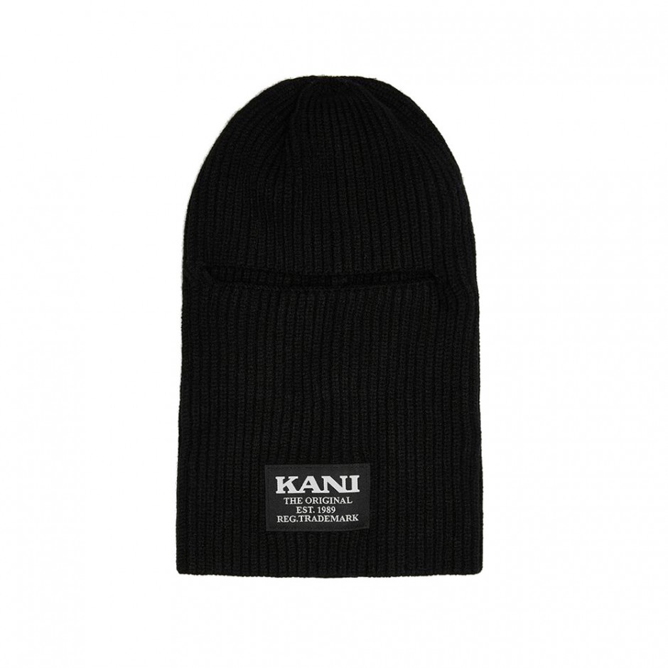 KARL KANI WOVEN RETRO BALAKLAVA KA-233-007-1-BLACK Black
