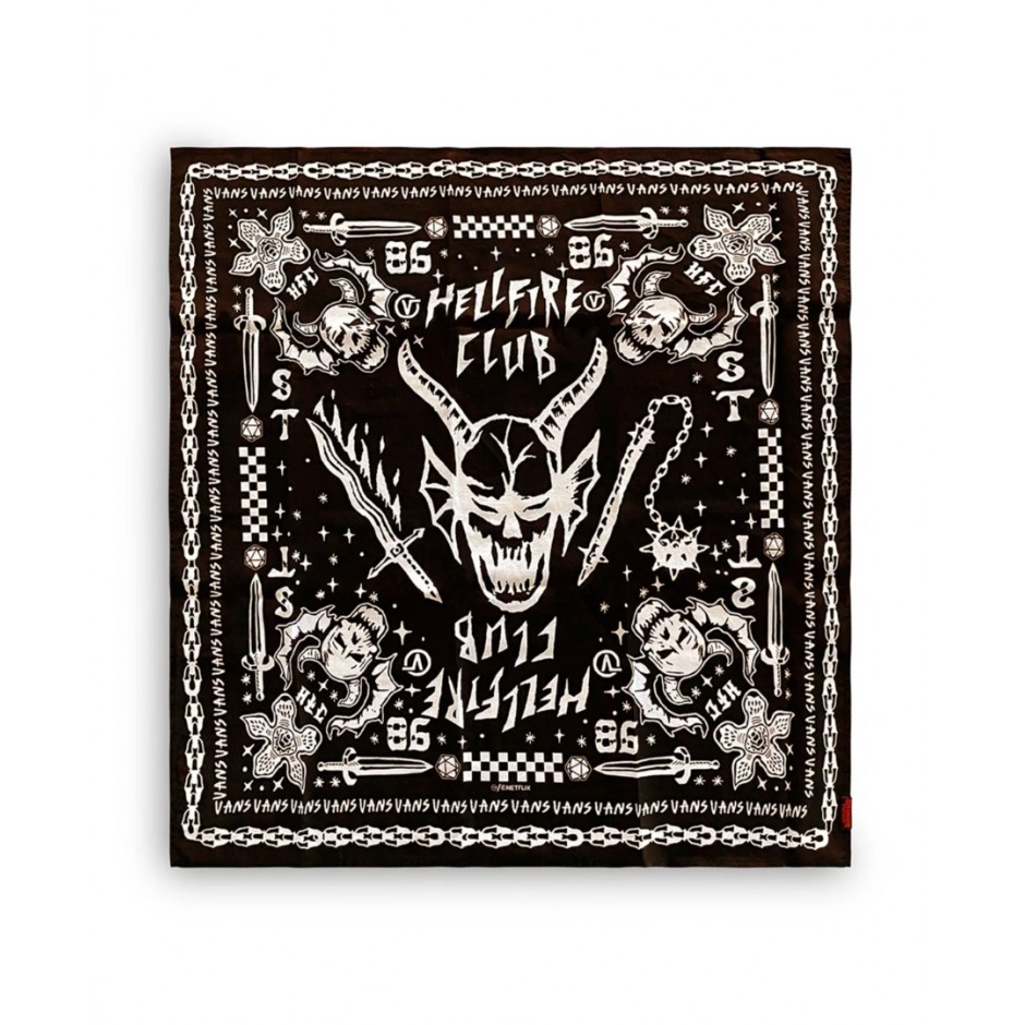 Μπαντάνα VANS HFC BANDANA Μαύρο VN0007RSBLK-BLK 