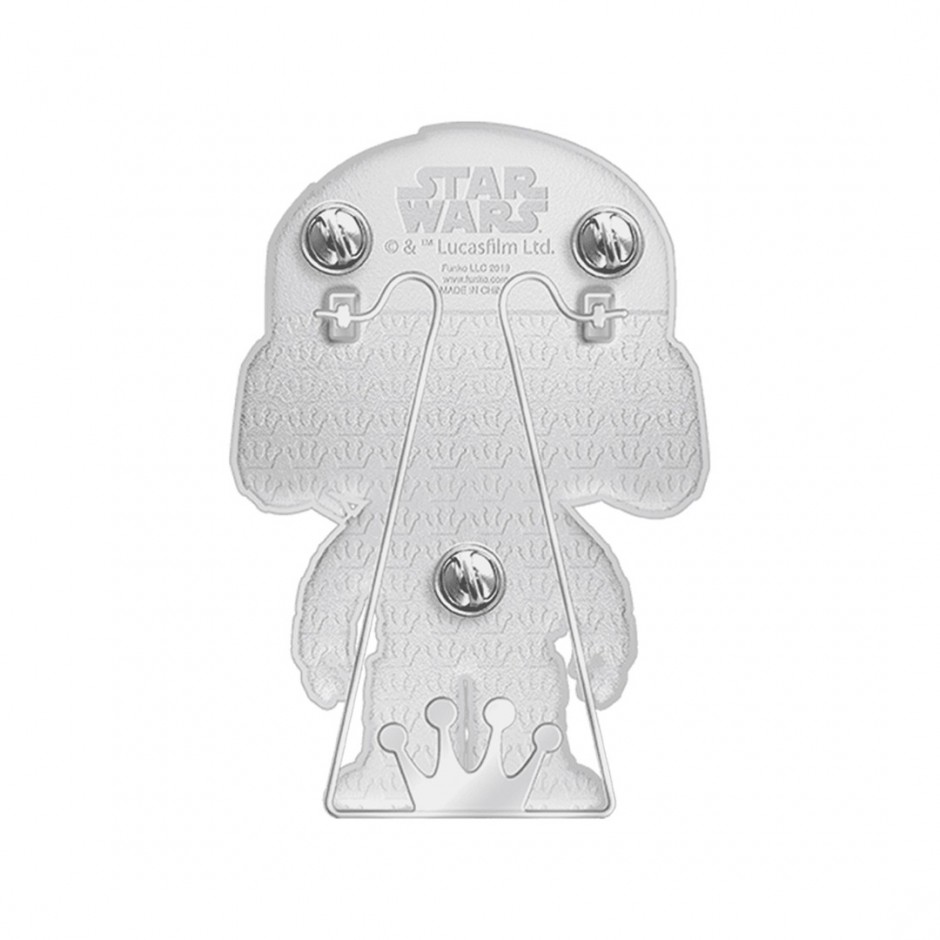 FUNKO POP PIN: DISNEY STAR WARS - POE DAMERON #32 LARGE ENAMEL PIN 081603 Colorful