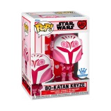 FUNKO POP DISNEY STAR WARS: VALENTINES S4 - BO-KATAN KRYZE #497 BOBBLE-HEAD VINYL FIGURE 087697 Colorful Image 0