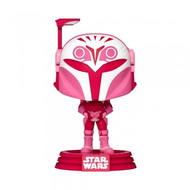 Funko Pop Star Wars: Valentines S4 - Bo-Katan Kryze #497 Πολύχρωμο - Φιγούρα Star Wars