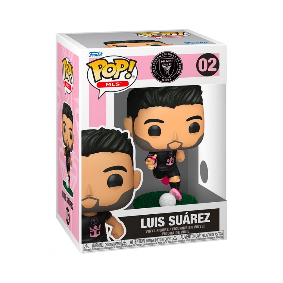 FUNKO POP INTER MIAMI - LUIS SUAREZ VINYL FIGURE (088618) 102834 Colorful