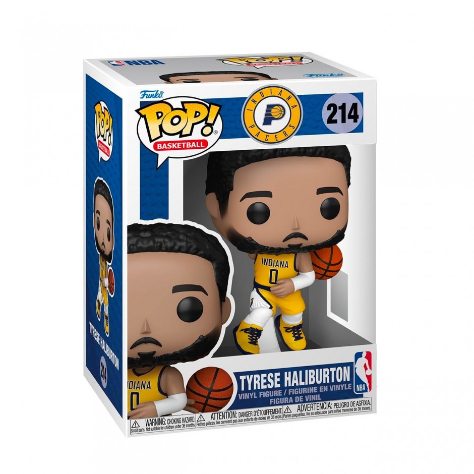 Φιγούρα NBA Πολύχρωμη - Funko Pop NBA: Indiana Pacers-Tyrese Haliburton #214