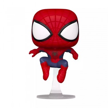 FUNKO POP MARVEL: SPIDER-MAN NO WAY HOME - THE AMAZING SPIDER MAN (LEAPING) #1159 BOBBLE-HEAD VINYL FIGURE 080824 Colorful