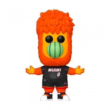 FUNKO POP NBA MASCOTS: MIAMI - BURNIE #09 VINYL FIGURE 095191 Colorful