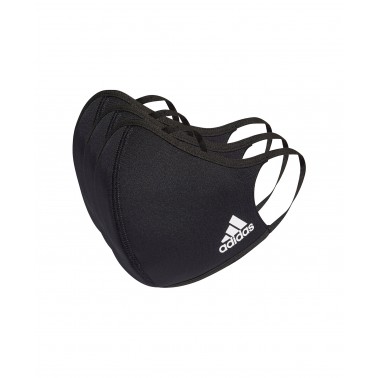 adidas Performance FACE COVERS M/L 3-PACK H08837 Μαύρο