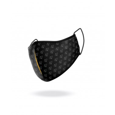 CREP PROTECT FACE (MONOGRAM) SIZE REGULAR CP035 1276486.0 Μαύρο