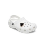 CROCS ELEVATED BLACK HEART WITH GOLD OUTLINE 10011084-UNC Black Image 0
