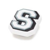 CROCS JIBBITZ LETTER S 10007012-UNC White Image 0