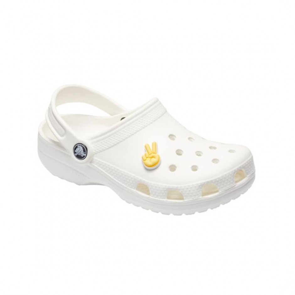 CROCS PEACE HAND SIGN 10007207-UNC Yellow