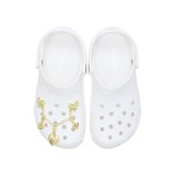 Jibbitz Charm Gold - Crocs Gold Heart Chain Image 0