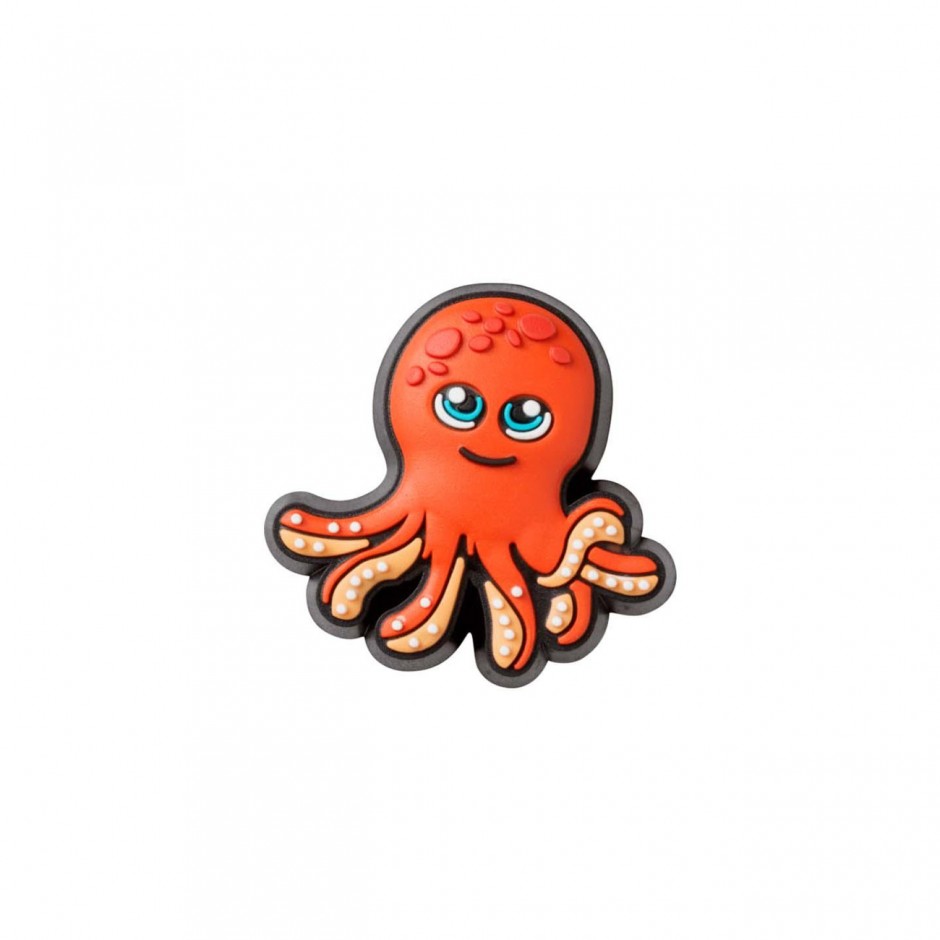 Jibbitz Charm Orange - Crocs Octopus