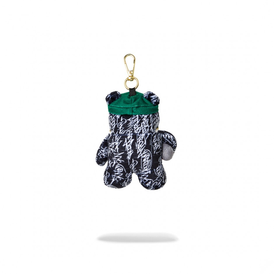 SPRAYGROUND NIGHT NIGHT BEAR KEYCHAIN K0606 Colorful