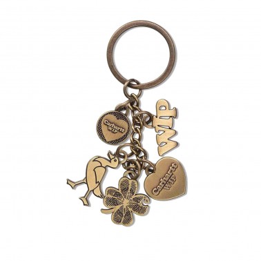 Μπρελόκ Χρυσό - Carhartt WIP Charms Keychain 