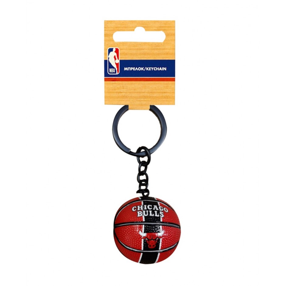 Μπρελόκ Κόκκινο - ΝΒΑ 3D Ball Chicago Bulls