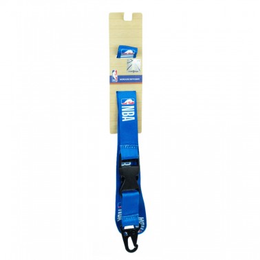 NBA LONG LANYARD 558-51516-NBA LOGO Blue