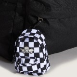 Keychain White-Black - Vans Micro Old Skool Backpack Image 1
