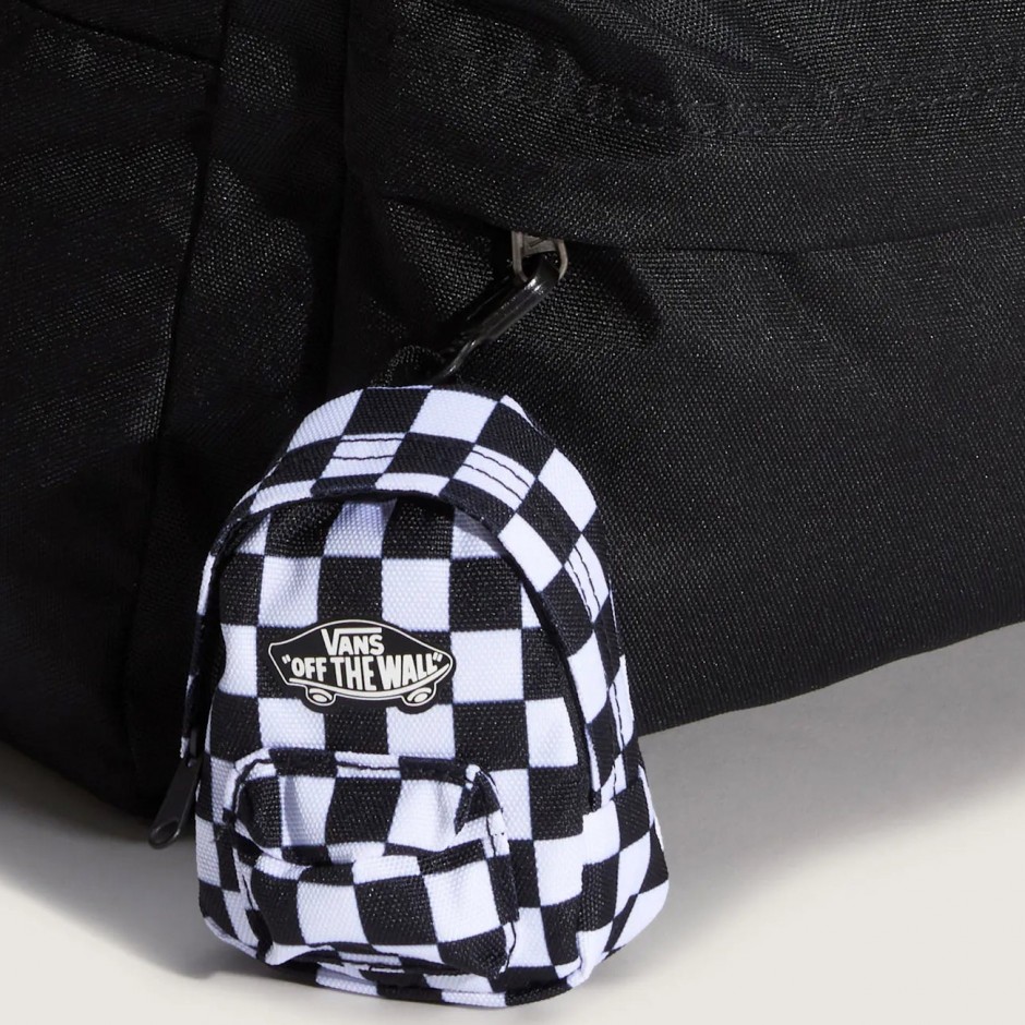 Keychain White-Black - Vans Micro Old Skool Backpack