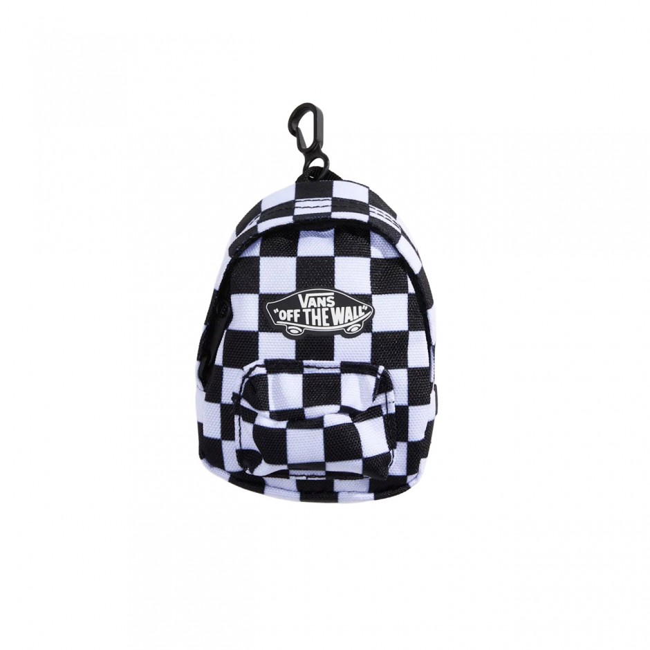 Keychain White-Black - Vans Micro Old Skool Backpack