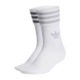adidas Originals Mid-Cut Glitter Λευκό - Γυναικείες Κάλτσες Εικόνα 