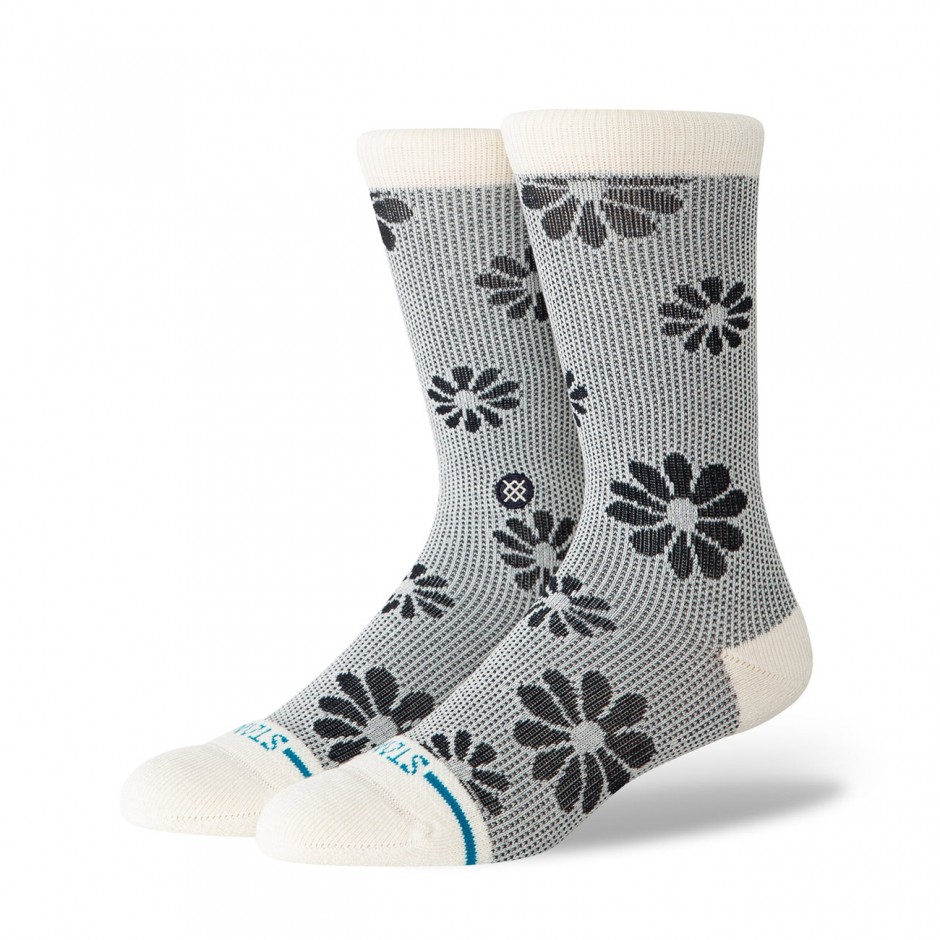 Κάλτσες Γκρι - Stance Floral Stitch