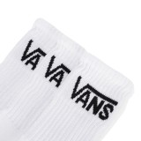 VANS WM CLASSIC CREW WMNS 6.5-10 3PK VN0A49ZFWHT-WHT White Image 1