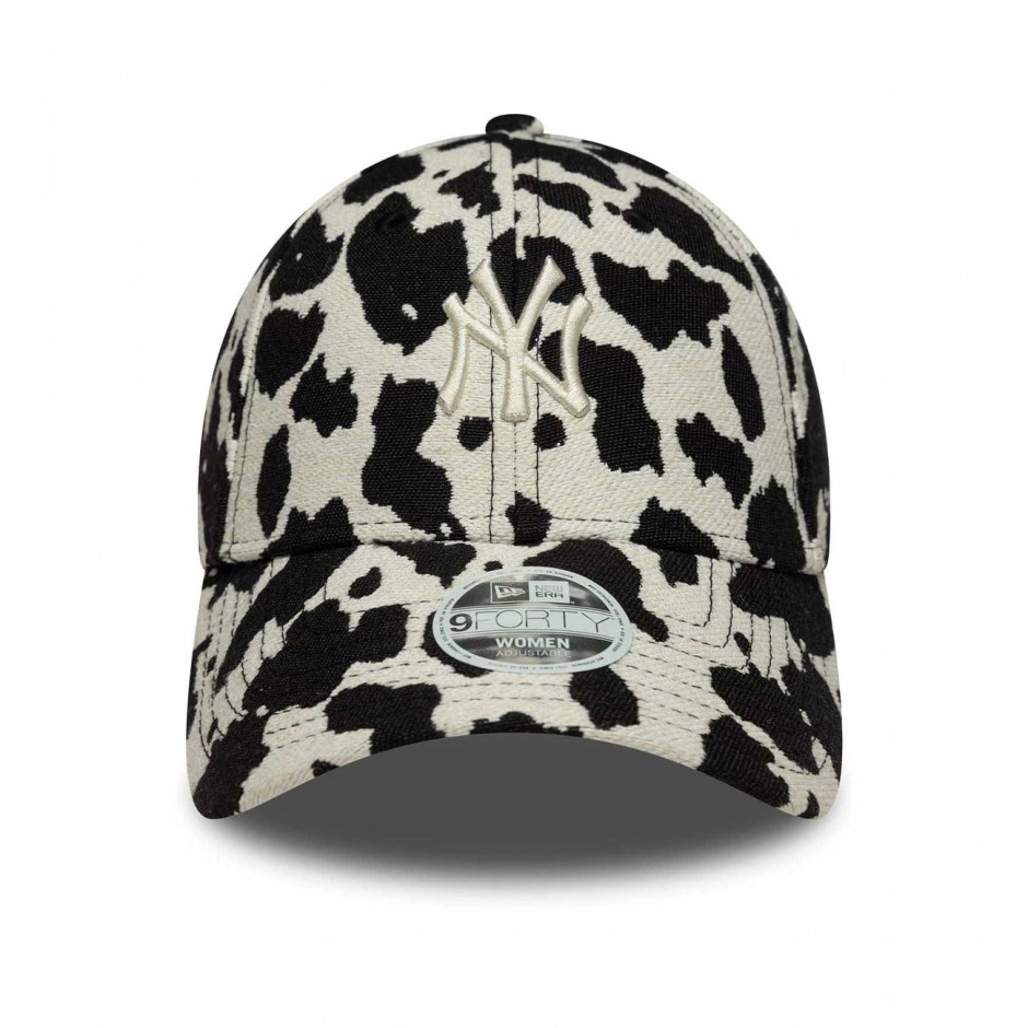 Γυναικείο Καπέλο Μαύρο - New Era New York Yankees Womens MLB Cow Midi Black 9FORTY