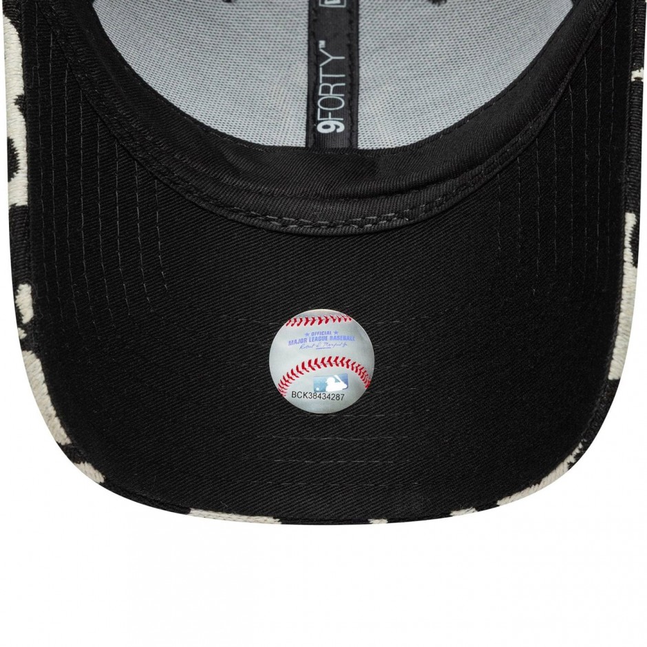 Γυναικείο Καπέλο Μαύρο - New Era New York Yankees Womens MLB Cow Midi Black 9FORTY