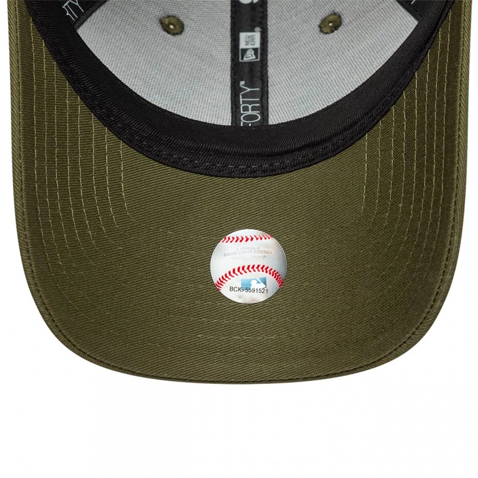 Women's Cap Green - New Era LA Dodgers MLB Metallic 9FORTY