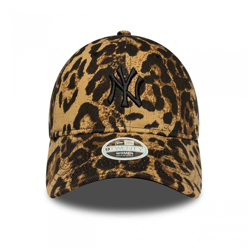 Women's Cap Brown - New Era New York Yankees MLB Leopard 9TWENTY