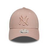 Women's Cap Pink - New Era New York Yankees MLB League Essential 9FORTY Image 1