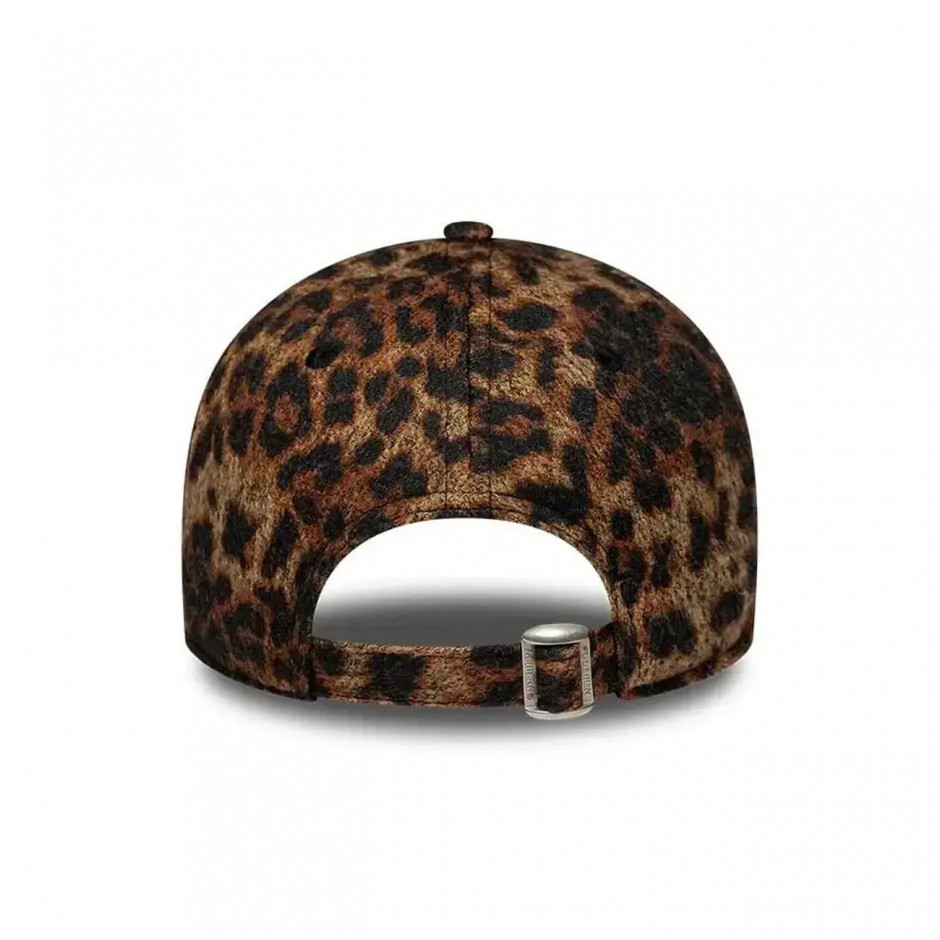 Γυναικείο Καπέλο Καφέ - New Era New York Yankees Womans MLB Cosy Leopard Brown 9FORTY