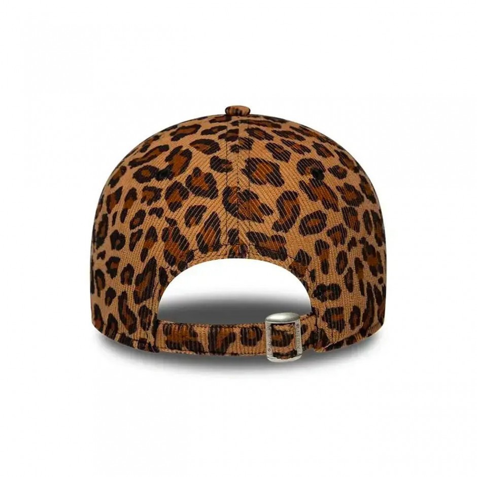 Καπέλο Μπεζ - New Era New York Yankees Womens MLB Leopard Cord Beige 9FORTY