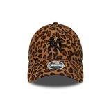 Καπέλο Μπεζ - New Era New York Yankees Womens MLB Leopard Cord Beige 9FORTY Εικόνα 1