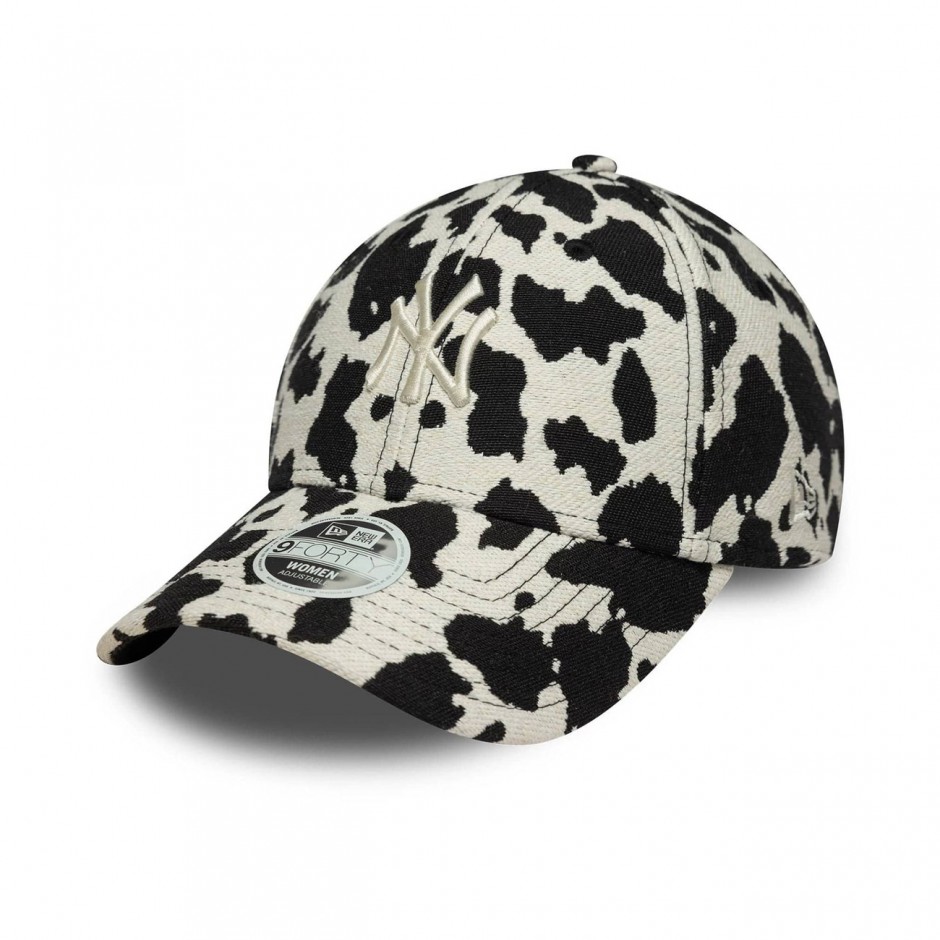 Γυναικείο Καπέλο Μαύρο - New Era New York Yankees Womens MLB Cow Midi Black 9FORTY