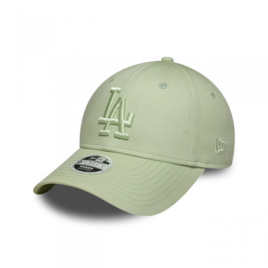 Women's Cap Green - New Era LA Dodgers MLB League Essential 9FORTY