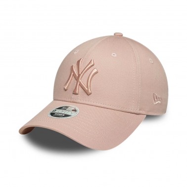 Women's Cap Pink - New Era New York Yankees MLB League Essential 9FORTY