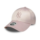 Γυναικείο Καπέλο Ροζ - New Era New York Yankees Womens Satin Pastel Pink 9FORTY Εικόνα 