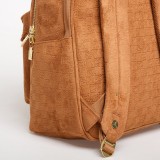 Backpack Brown - Jordan Suede Monogram Image 1