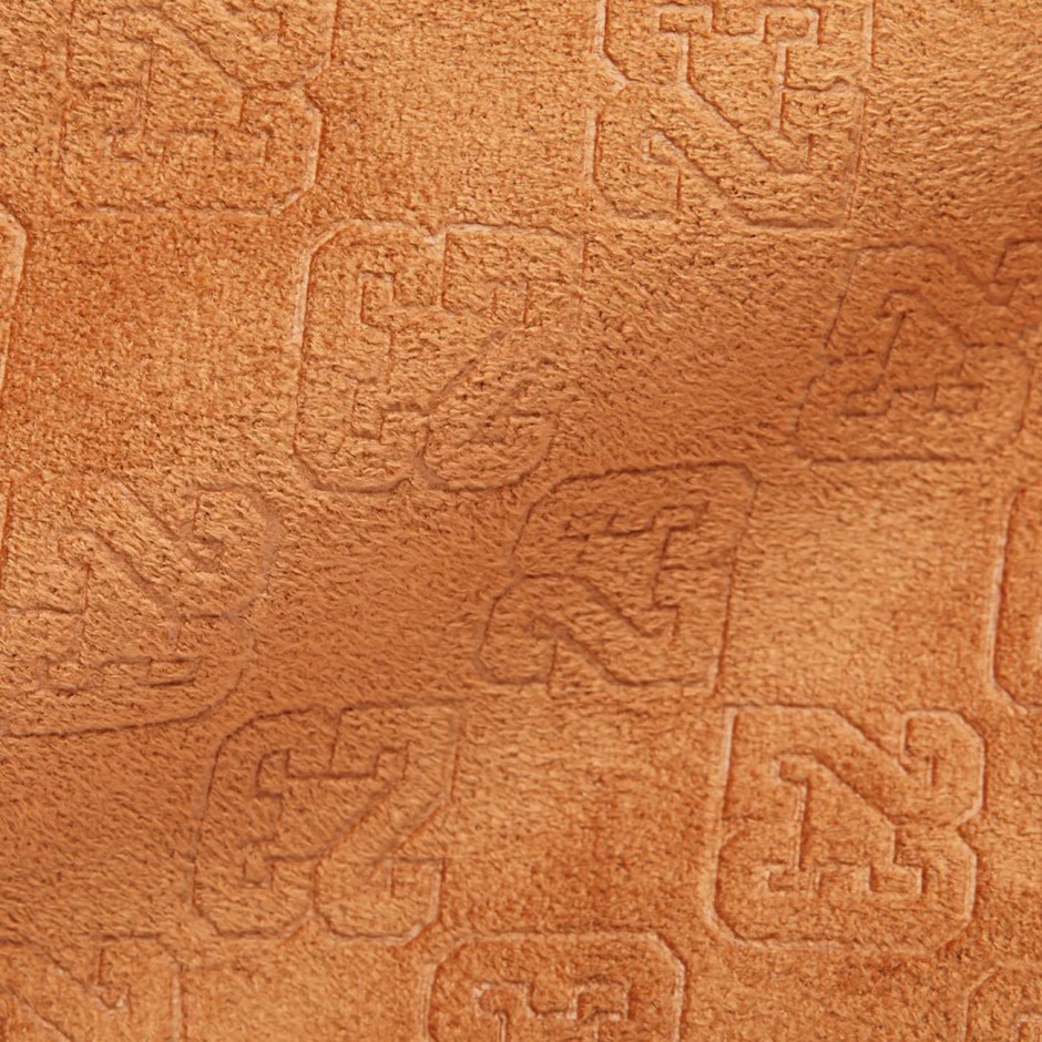 Τσάντα Ώμου Καφέ - Jordan Suede Monogram Mini Duffel