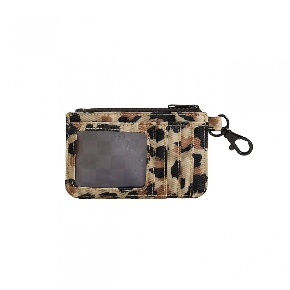 VANS OFF THE WALL ZIP WALLET VN000Q9W4MG-4MG Καφέ