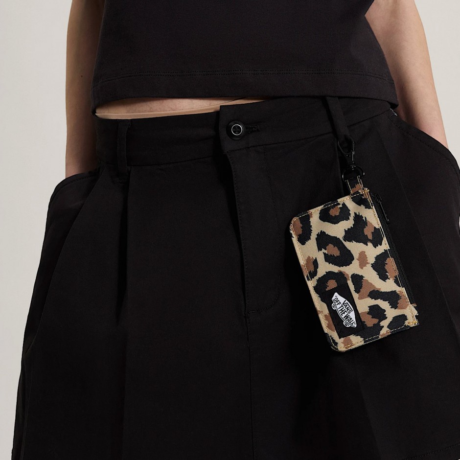 VANS OFF THE WALL ZIP WALLET VN000Q9W4MG-4MG Καφέ